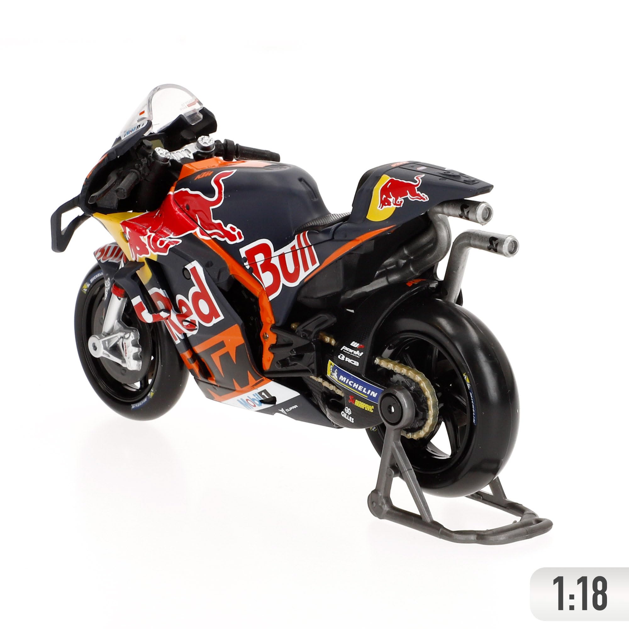 1/18 RED BULL KTM FACTORY RACING MOTO GP 2023 : Amazon.com.br