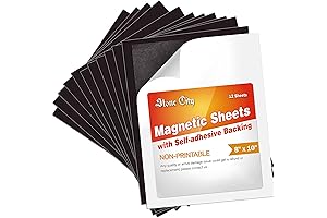 12Pcs x Bet Adhesive Magnetic Sheets 8x10 Inch