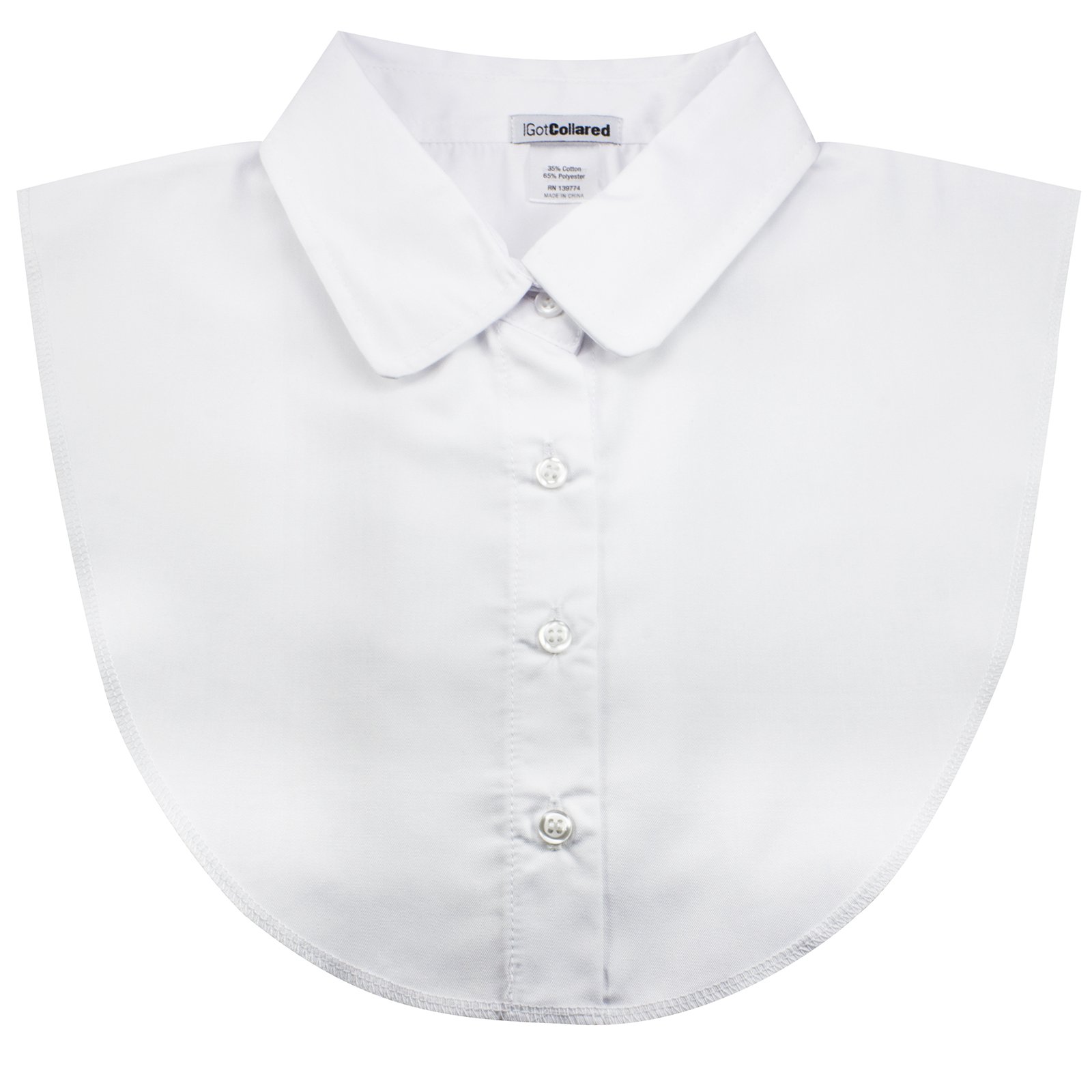 White Women's Peter Pan Dickey Collar