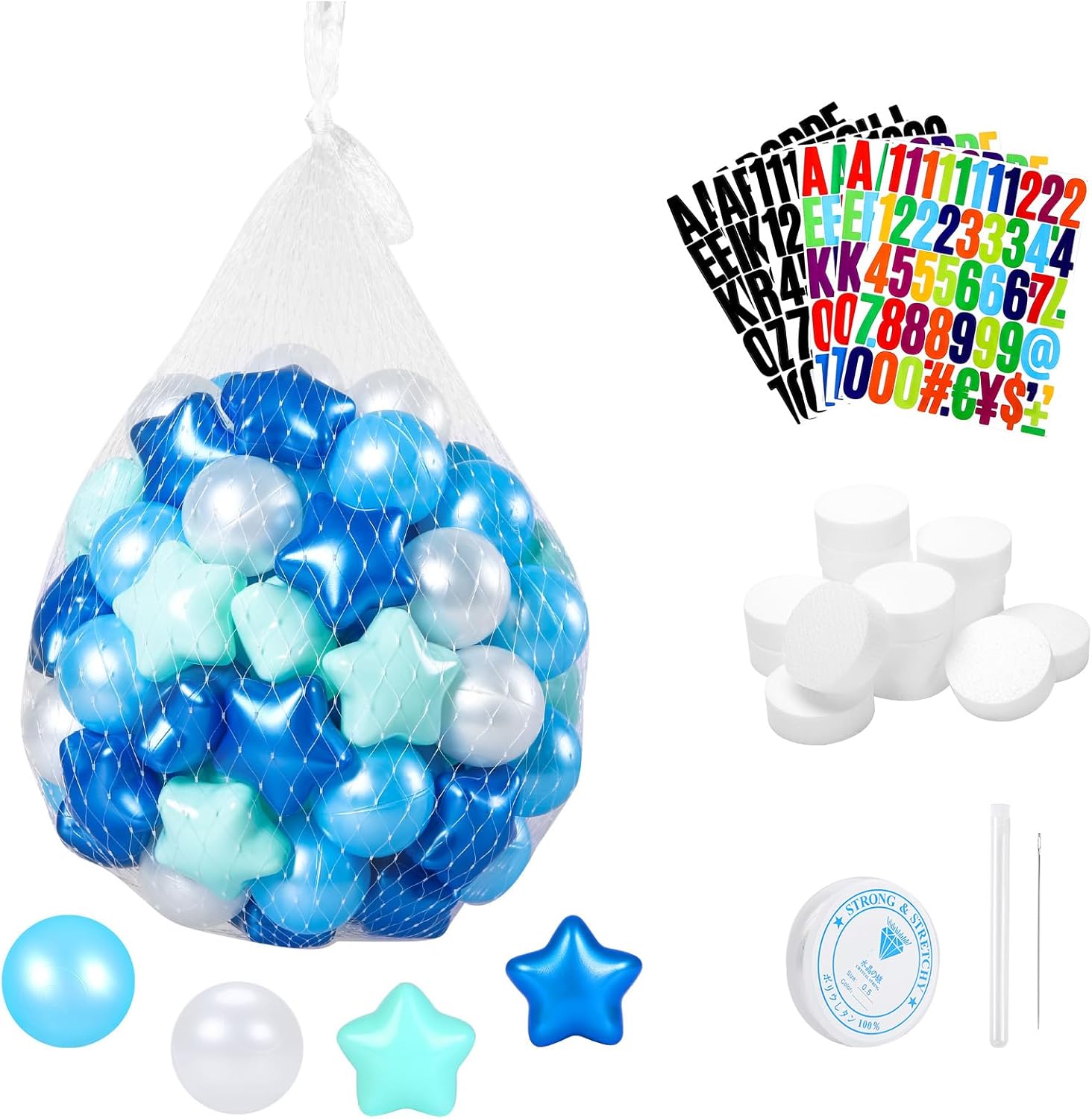 200 DIY Giant Friendship Bracelet Birthday Banner