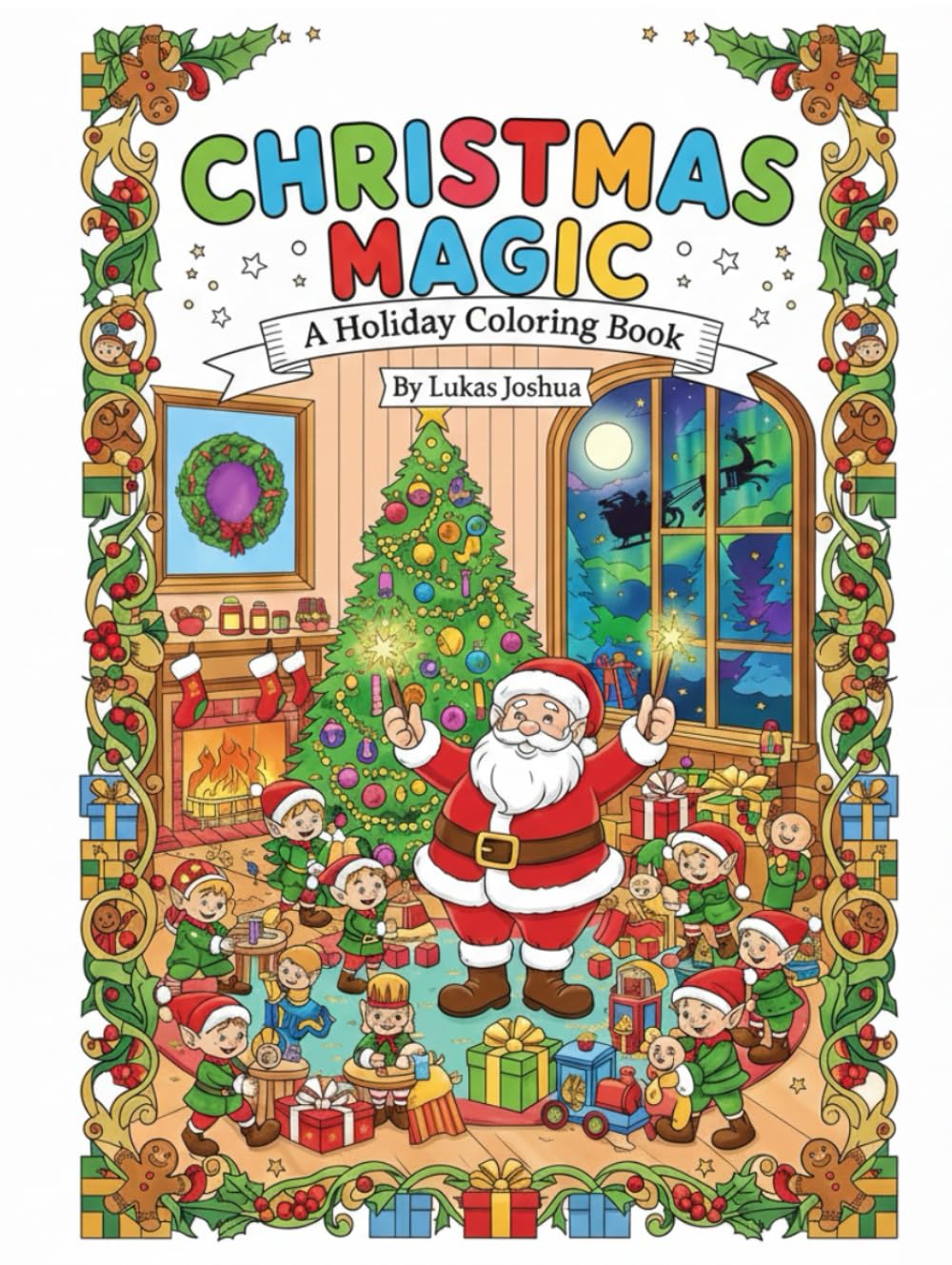 Christmas Magic: A Holiday Coloring Book