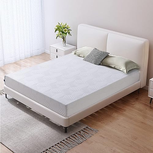 Miniatura 3 de Opoiar Colchón de espuma viscoelástica de 10 pulgadas tamaño individual en una caja, sensación firme media, colchones de tamaño individual,