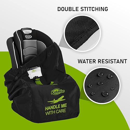 Miniatura 8 de Bolsa de viaje para asiento de coche para avión  Bolsa de control de puerta de aeropuerto aprobada. Tamaño universal, funda de bolsa de viaje para