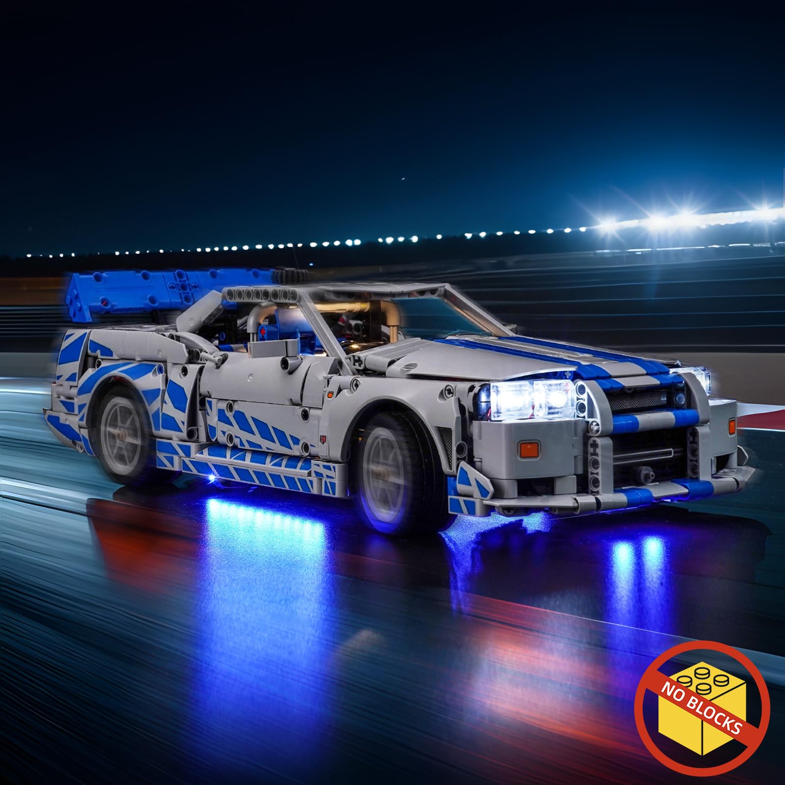 Amazon.co.jp: レゴ2 Fast 2 Furious Nissan Skyline GT-R R34と互換性