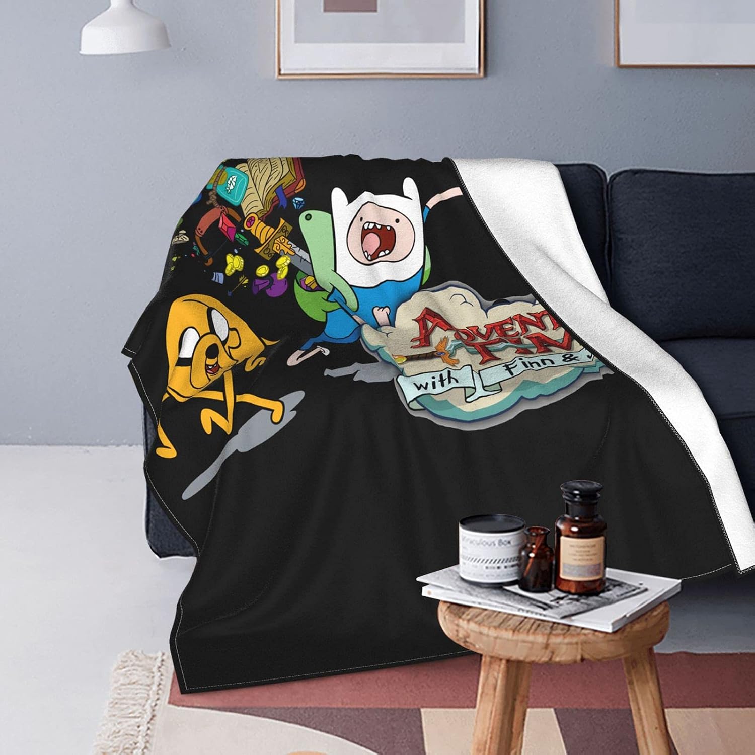 Adventure Time UltraSoft Micro Fleece Blanket Throw