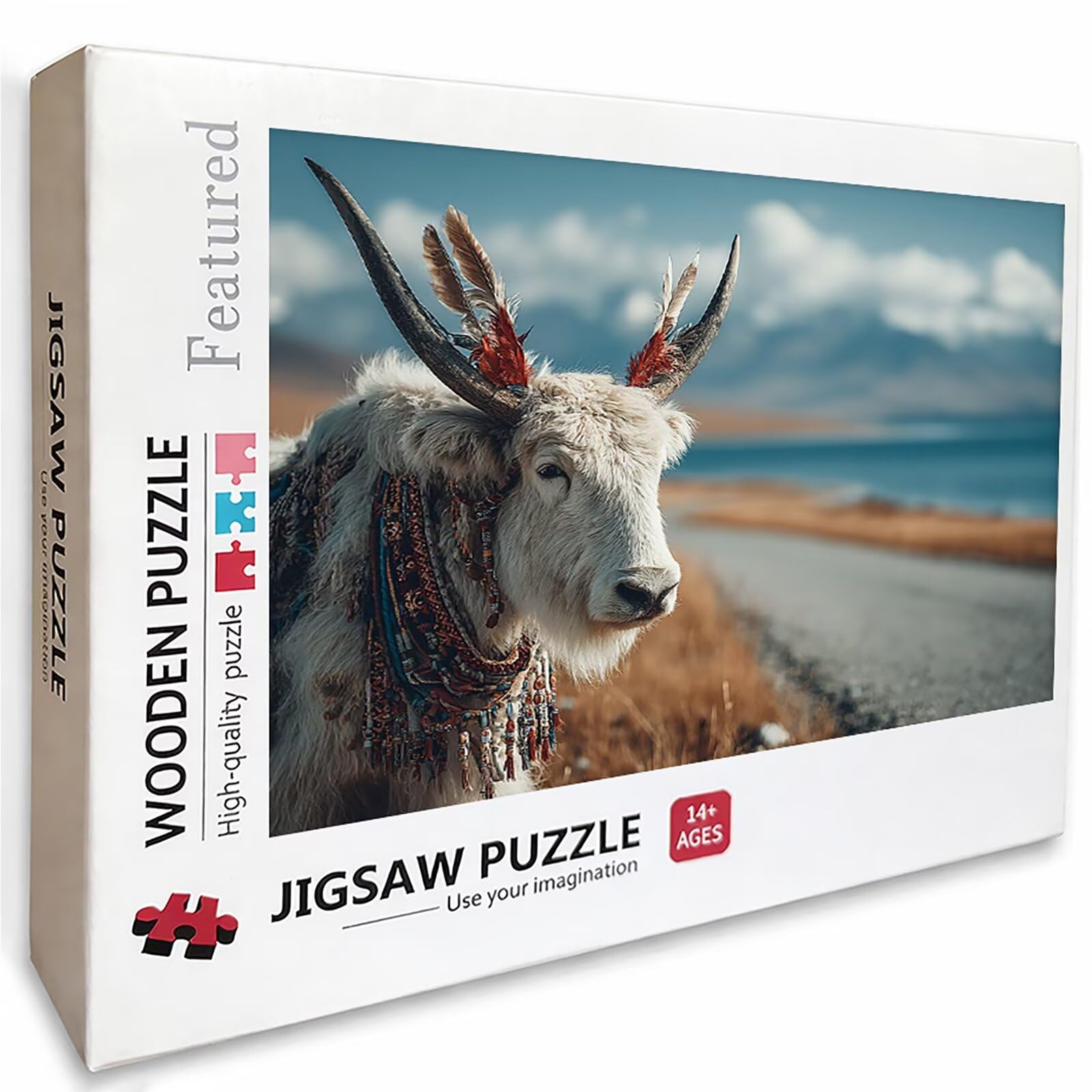 Puzzle 3000 elementów dla dorosłych, scena śnieżna, drewniane puzzle, 122 x 81 cm, części ściśle do siebie pasują, dla mężczyzn, kobiet, starszych seniorów, dekompresji, letnia dekoracja ścienna