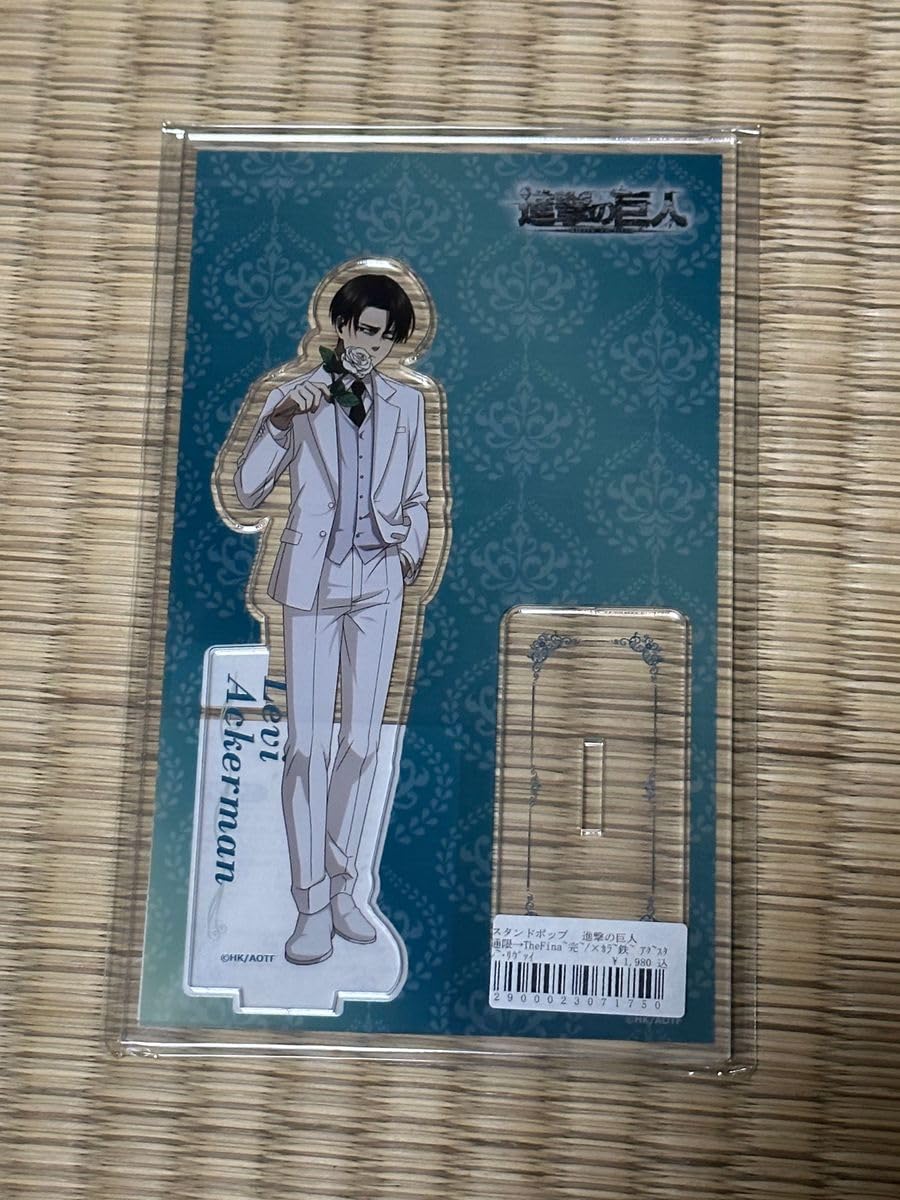 進撃の巨人　リヴァイ　カラオケの鉄人　コースター カラオケの鉄人コラボ公式 on X: 