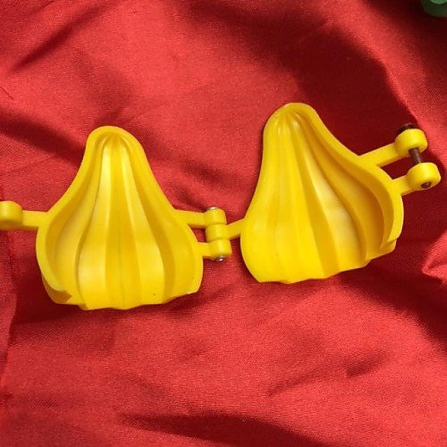 APOLLINE INDIA® Combo Modak Mould/Modak Maker/Modak Sancha of Plastic Modak Mold for Ganesh Chaturthi Ganpati Diwali Festival (Large (2 Fold Modak Mould) 3