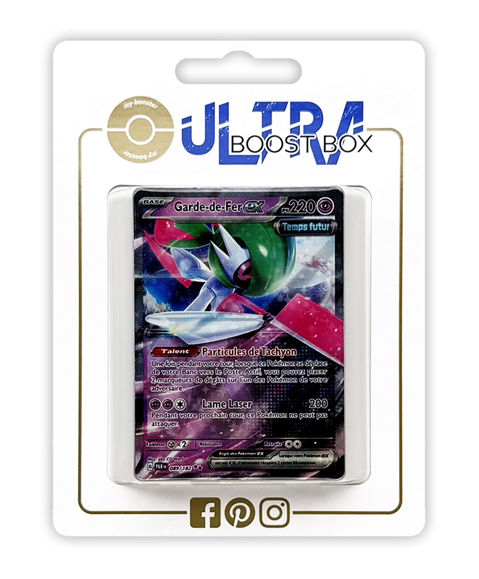 Holo Cosmo Cryodo SVP064 - EV04 Faille Paradoxe (Promo Tripack) Pokémon FR Holo Cosmo Cryodo SVP064 - EV04 Faille Paradoxe (Promo Tripack) Pokémon FR