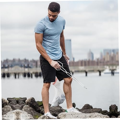 Miniatura 9 de Yardwe 2 herramientas de suelo, herramientas de agarre para palo, recogedor de basura, garra, recogedor de basura, herramienta de extensión, pinzas