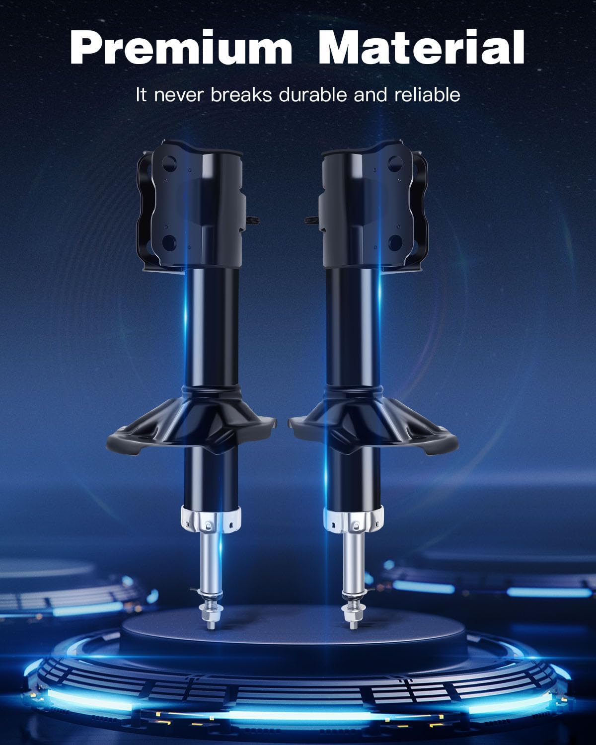 ECCPP shock absorbers shock Struts for 2002-2005 for Mitsubishi Lancer shock Struts for 333382 72141 Front Shocks