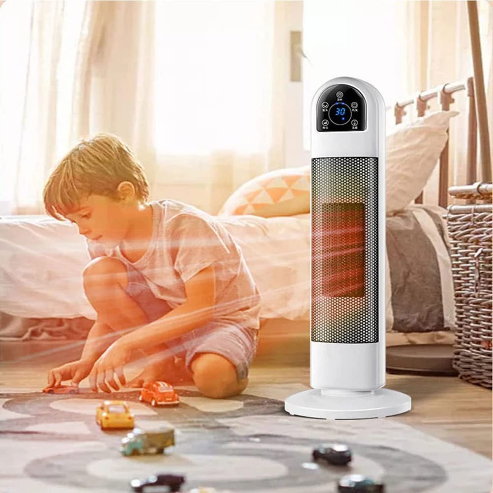 Ceramic Fan Heater Energy Saving Halogen Fan Heater Energy Saving Quiet  Black Heater Electric 2000 W, Mobile Electric Heater Rooms Up To 25 M²  Interesting life : Amazon.co.uk: Home u0026 Kitchen