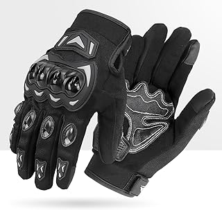 IKEEP Motorbike Gloves for Men & Women - Summer Breathable Riding Gloves with Touchscreen Compatibility | Motocross, Road ...