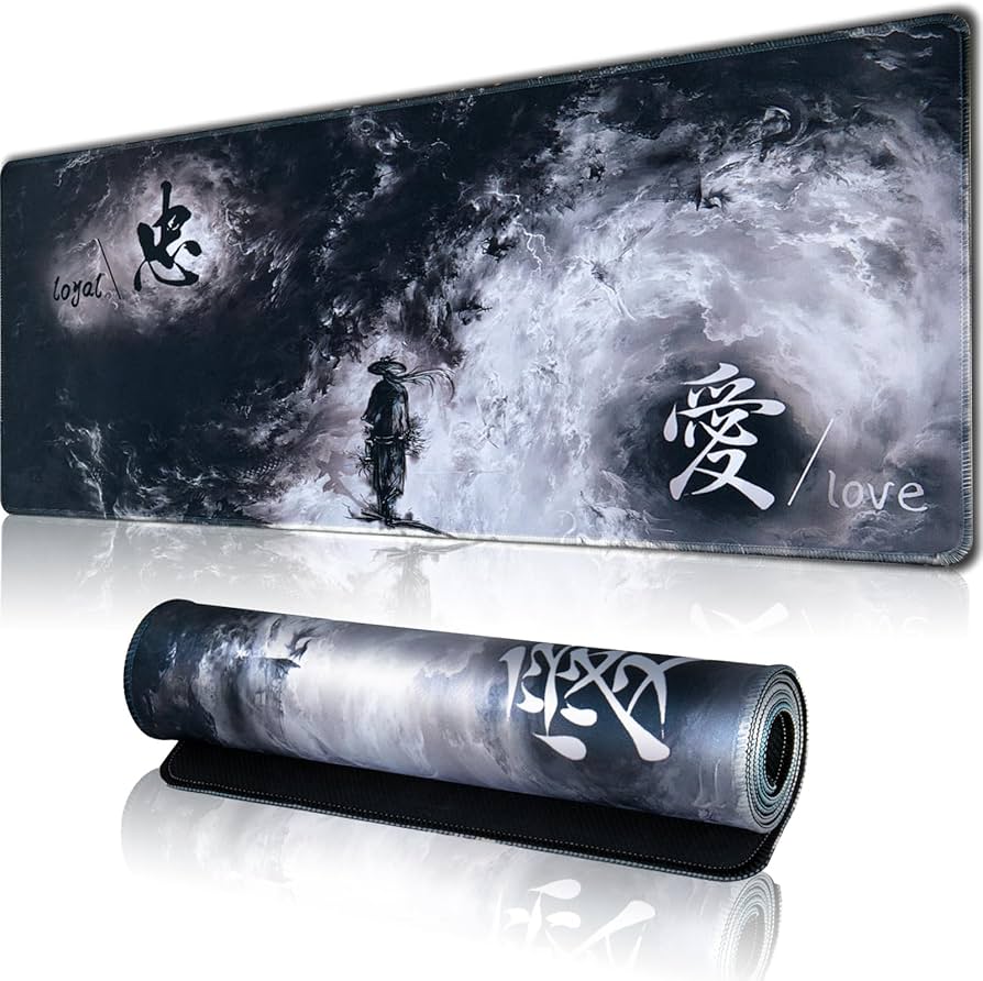 Amazon.com: Hopipad Black and White Large Gaming Mouse Pad for