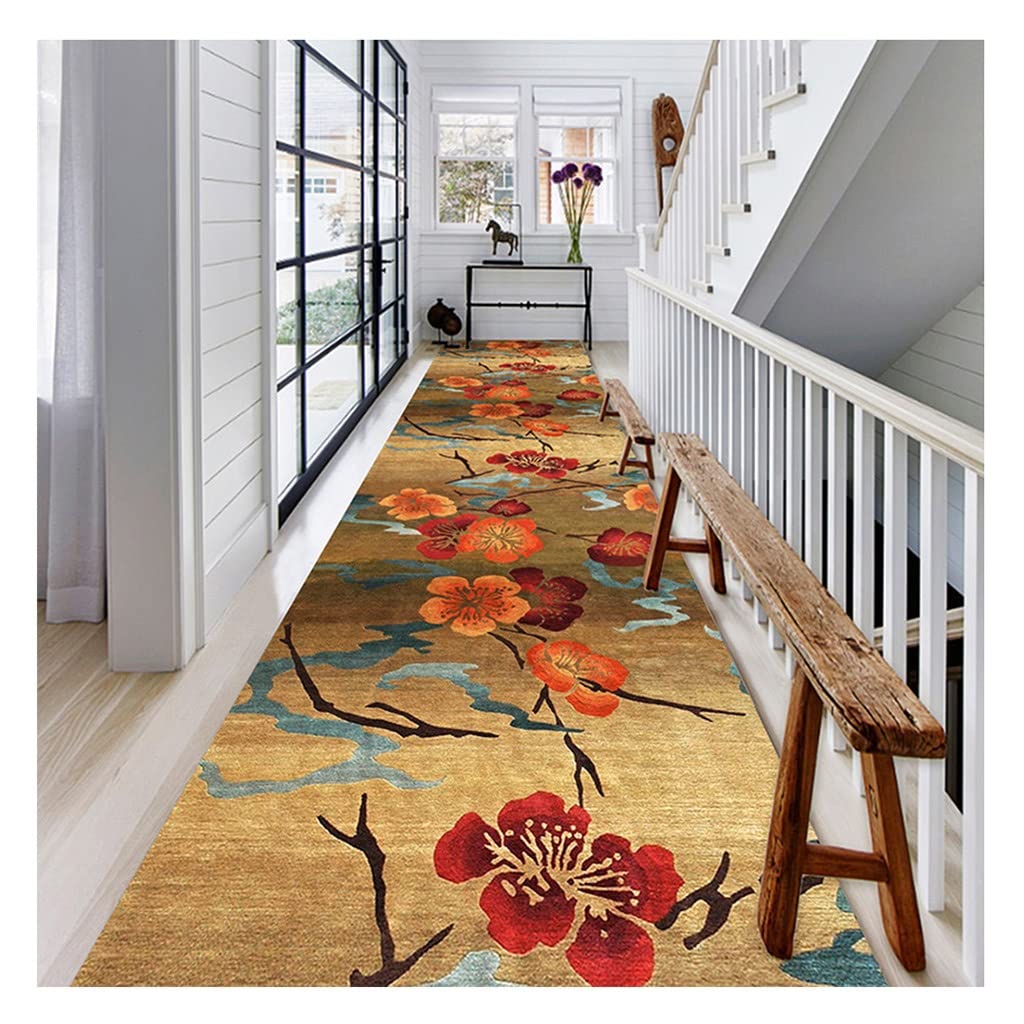 WXYZRunner Rug Carpet 3D Home Hotel Runner Carpet, Comfortable Soft Fiber Footbed, Cropped Non-slip Mats (Size : 140x1000cm)