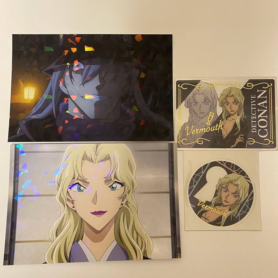 コナン　メタルチャーム　希少　ベルモット B06098 ベルモット＆シェリー MR [ID:0715] | [CT-P06] 交錯する