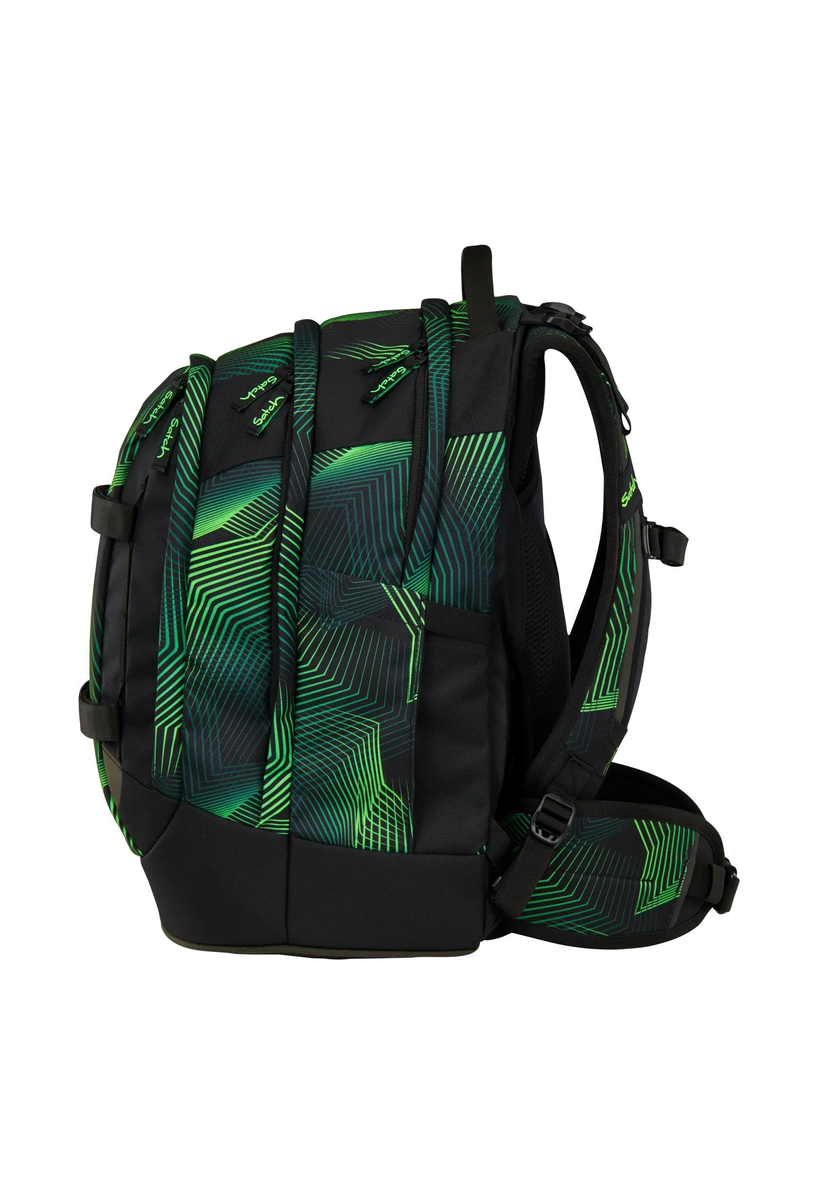 satch pack zaino da scuola ergonomico, 30L di capacità, stabile, massima organizzazione