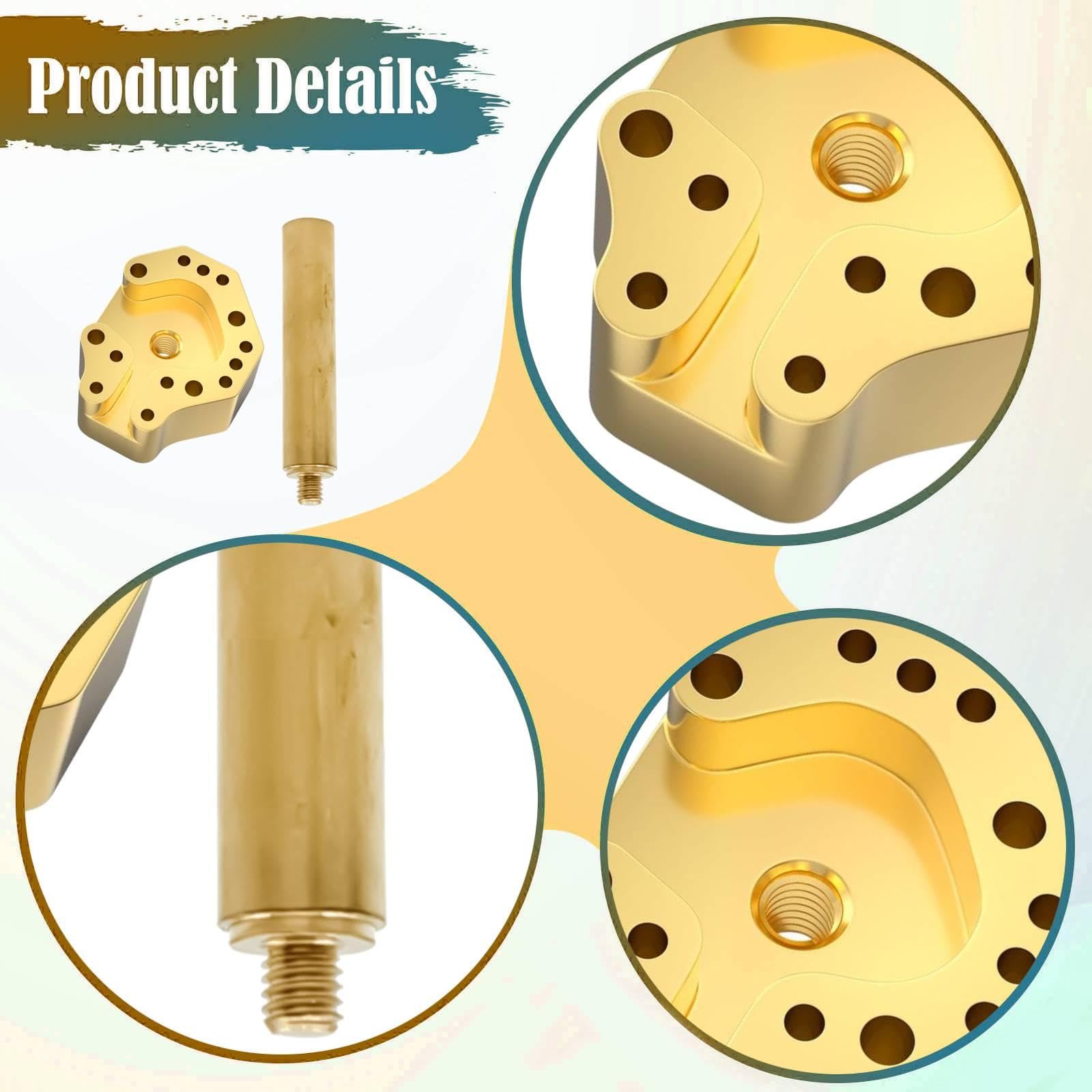 Joystick Punta Ferro Saldatore Accessori Rame Controller Strumento Professionale Facile Utilizzo Adatto per Appassionati Riparazione Gaming, 907