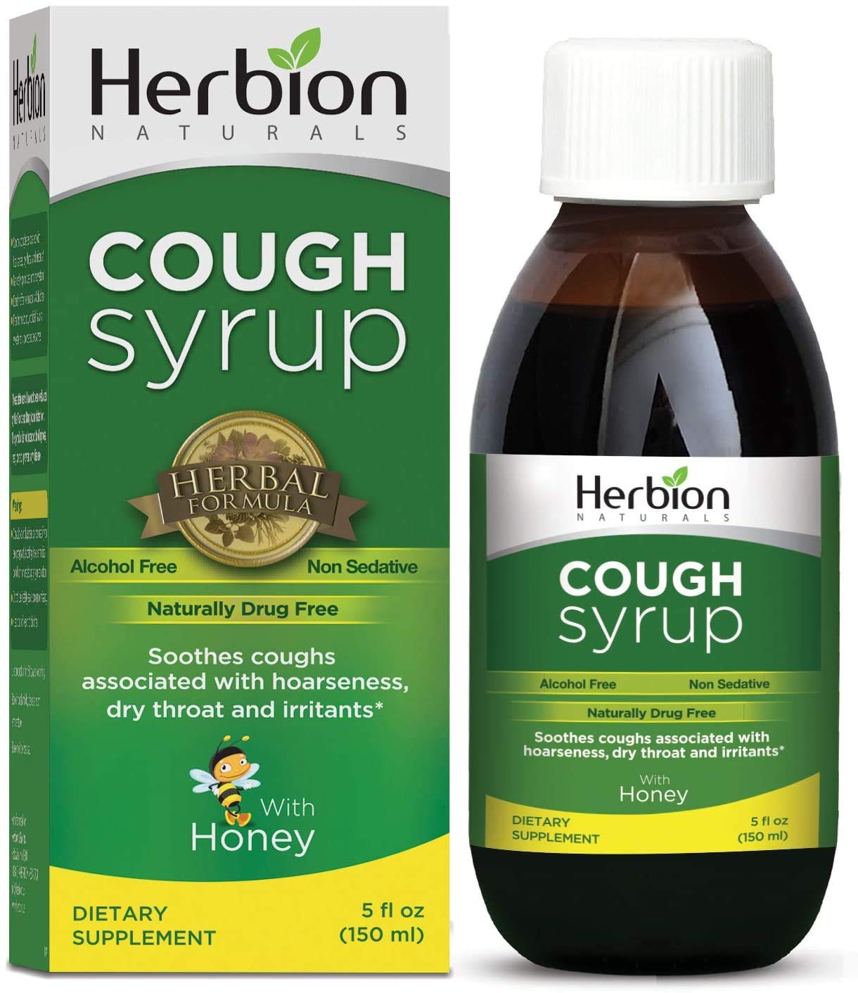 Amazon.com: Herbion Naturals Throat Syrup Dietary Supplement - 5