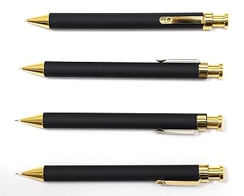 木製シャープペンゴールド金具 専用ケース付き Amazon.co.jp: タキザワ 日本製 Z88全身ゴールド 6角ノック金属