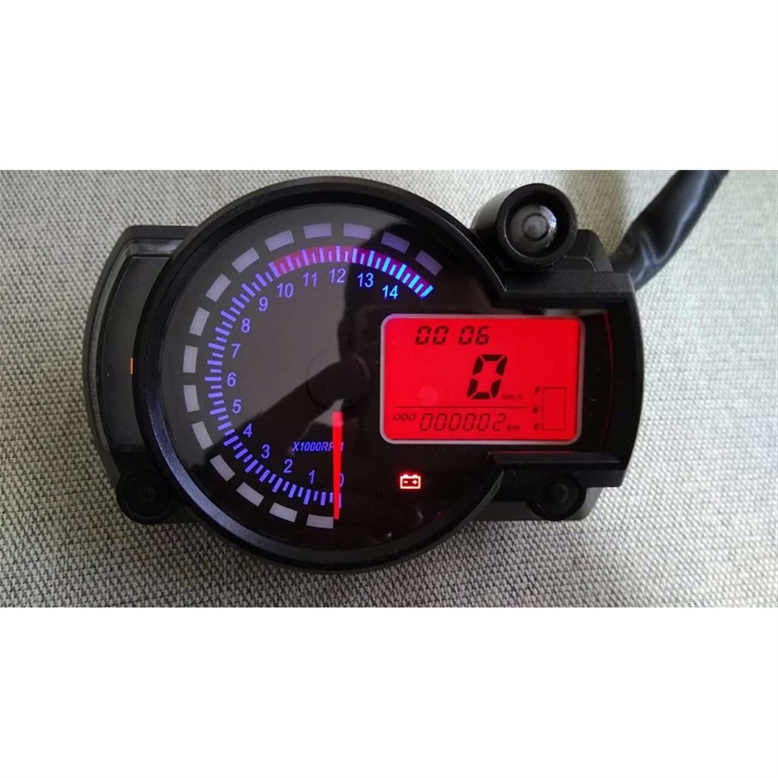 dla KOSO, LCD cyfrowy motocykl RX2N licznik kilometrów