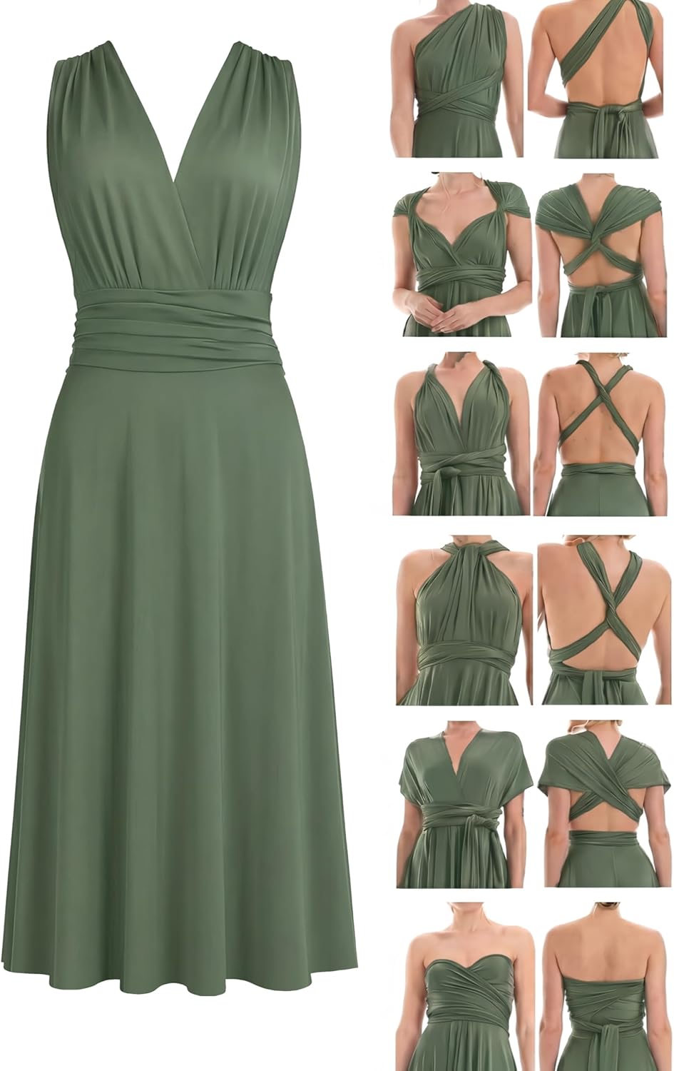 sachin and babi light blue dress Atria Party Dress with Convertible Straps main image 1