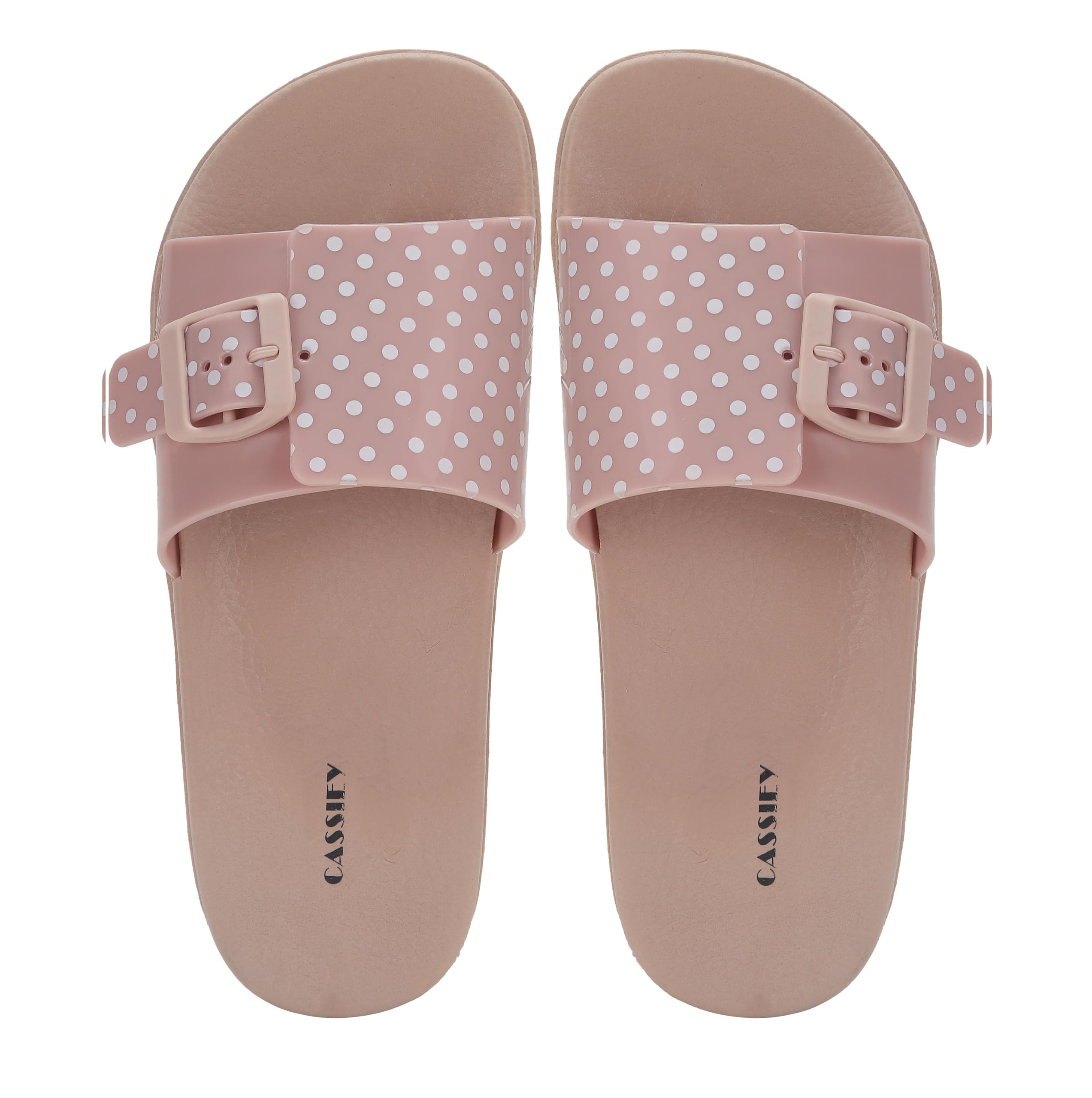 CASSIEY Womens Casual Fashion Slippers Flip Flop slipper fancy Slip on Flats- Peach (B0CRVMYWMC) Amazon Price History, Amazon Price Tracker