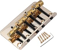 Vista 8 de Wilkinson WBBC Vintage - Sillines de latón para Fender Jazz Precision Bass, cromo