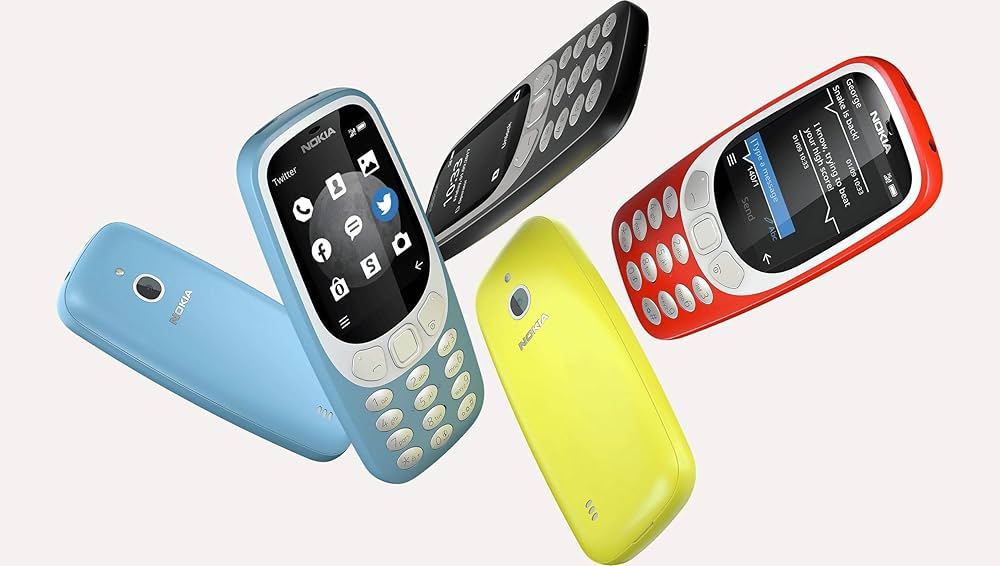 Nokia 3310 6.1 cm Yellow - Handys (Bar, 6.1 cm , 2 MP