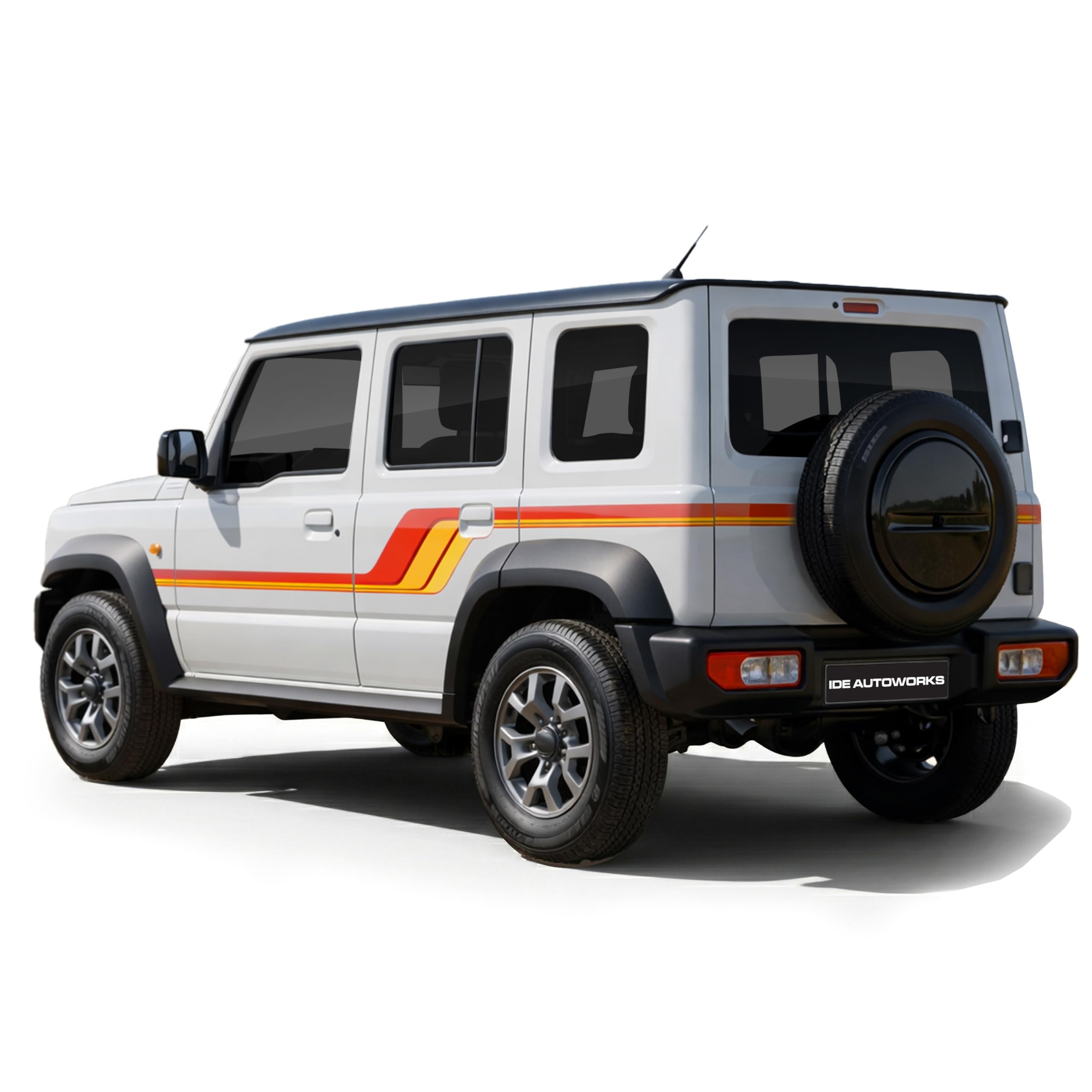 IDE AutoWorks | Car Stickers Baroque Edition Decal Made for Maruti