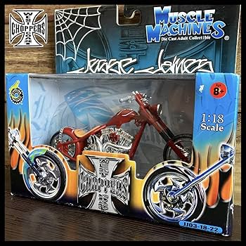 3点セット　WEST COAST CHOPPERS 1/18 ミニカー Amazon.co.jp: West Coast Choppers ウエストコーストチョッパーズ