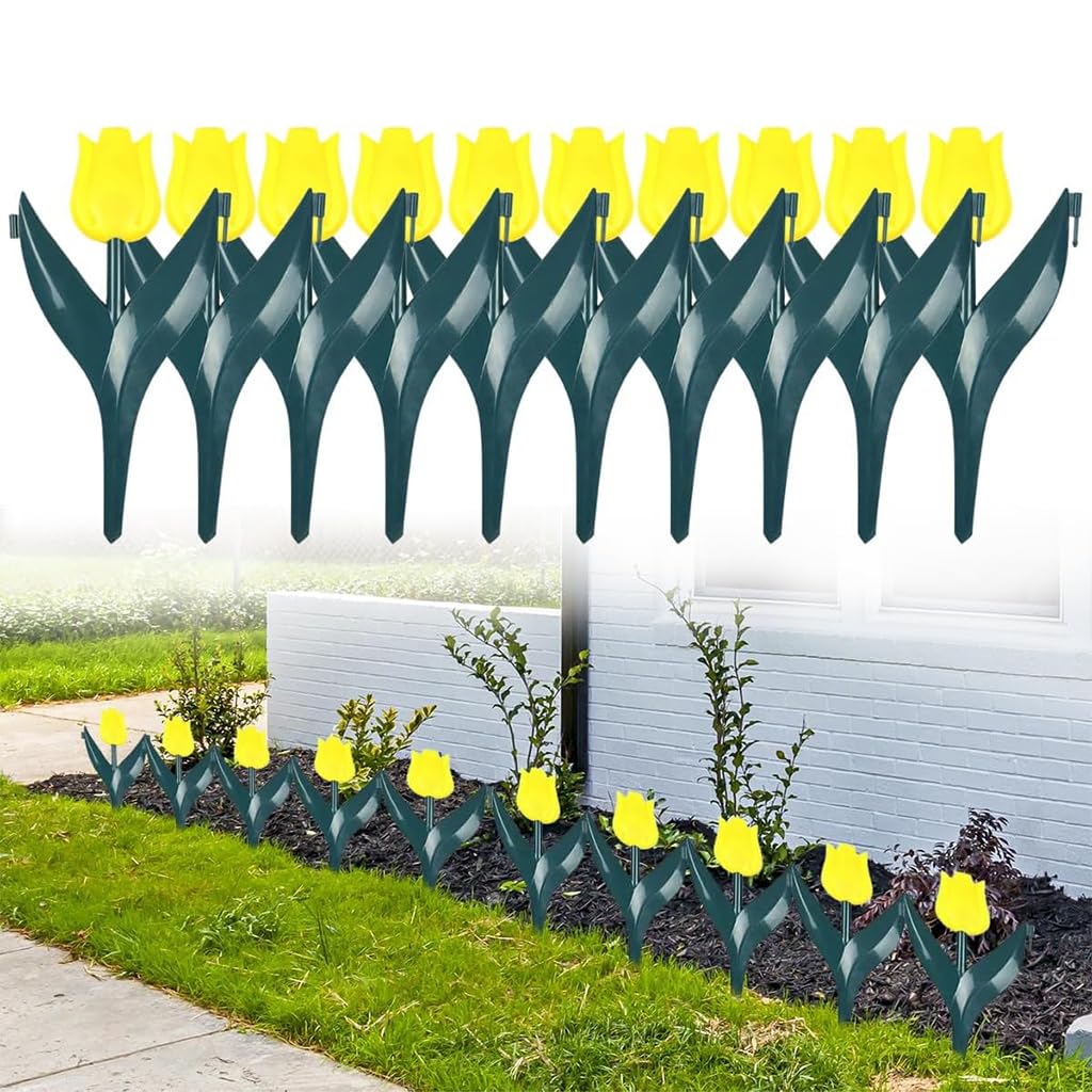 See full amazon price history chart for HASTHIP® 10Pcs Garden Fence with Picket Fence, Tulips Plant Partition Fence, Connectable Tulips Garden Fences for Garden Decorative HASTHIP® 10Pcs Garden Fence with Picket Fence, Tulips Plant Partition Fence, Connectable Tulips Garden Fences for Garden Decorative (B0D92DF49G) Amazon Price History, Amazon Price Tracker