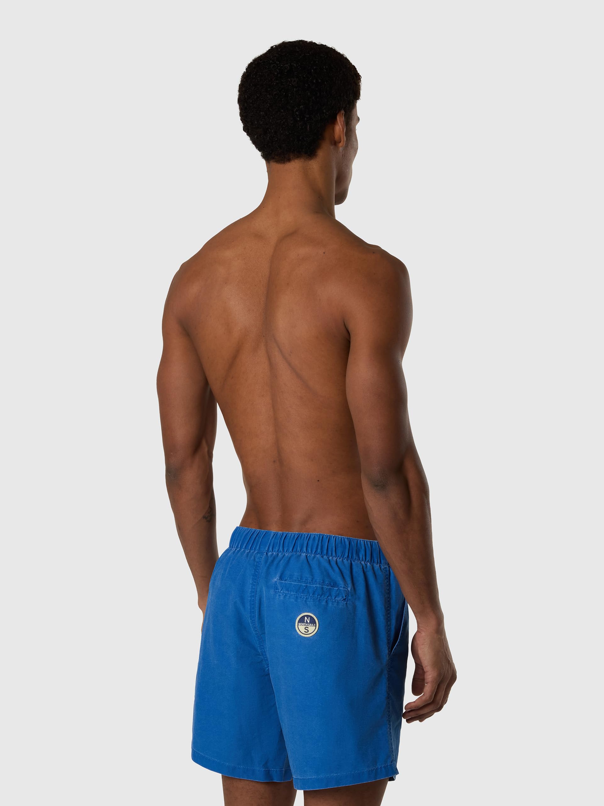 NORTH SAILS Boxer Mare Uomo in Poliammide ad Asciugatura Rapida con Stampa Archive