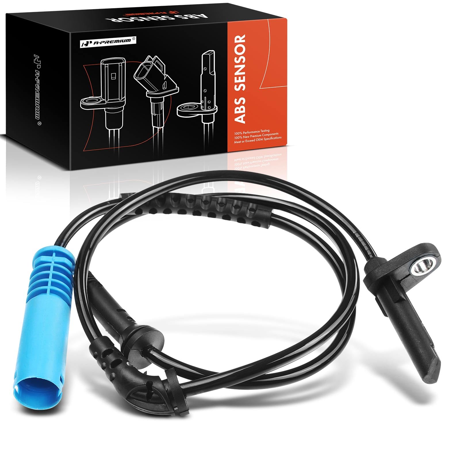 A-Premium ABS Wheel Speed Sensor Compatible with Mini Models - Cooper Paceman 2013-2016, Cooper Countryman 2011-2016, L4 1.6L, Hatchback - Front Driver or Passenger Side, Replace# 34529808193-image-44