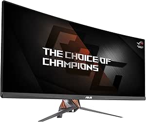 ASUS ROG Swift PG348Q 34" Gaming Monitor Curved Ultra-Wide 3440x1440 100Hz IPS DisplayPort USB Eye Care G-SYNC