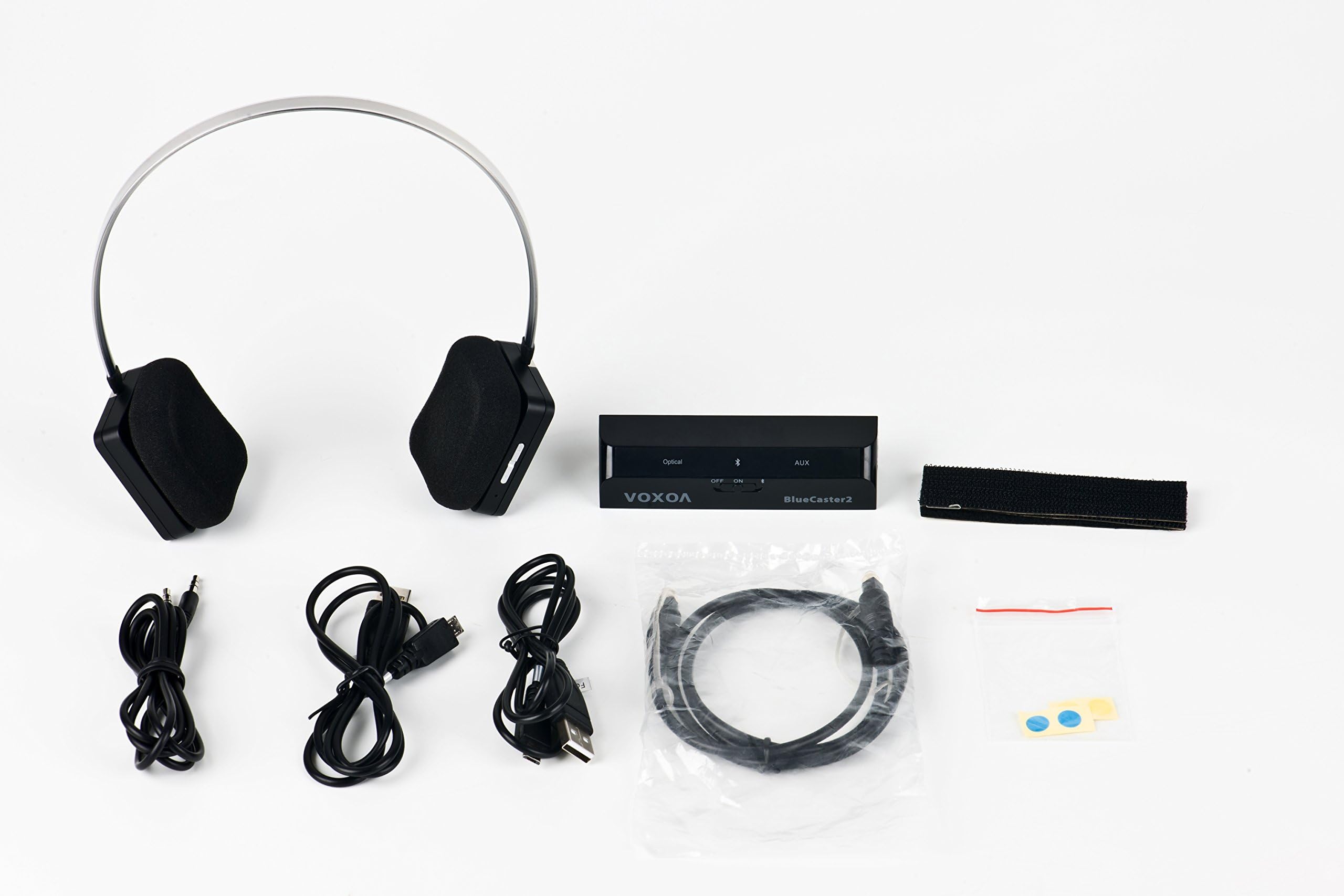 XTV200 Bluetooth Wireless Low Latency TV System 2nd Gen, No Lip Sync/Echo, Good for All HDTV Sets with Digital Audio/Headphones Jack