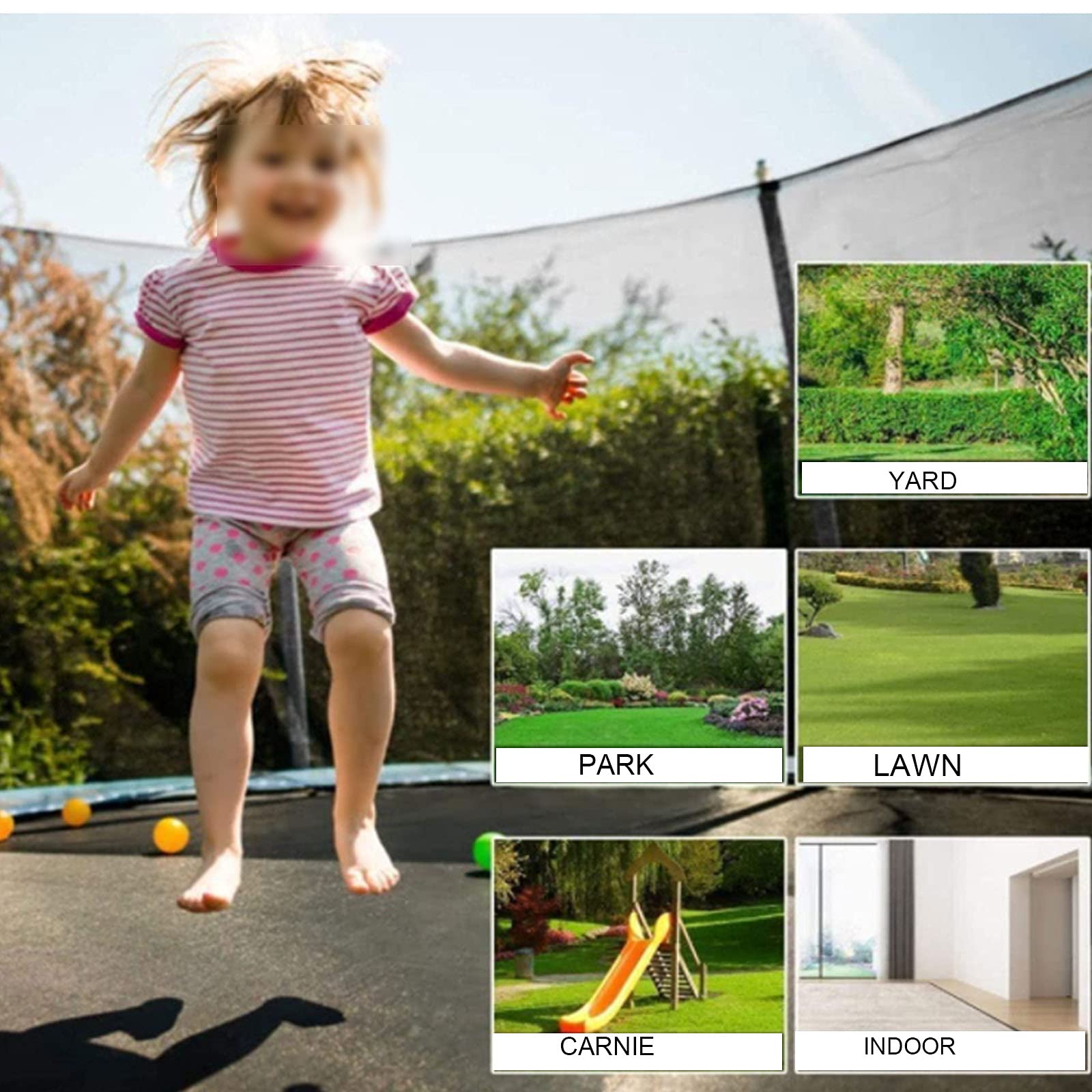 ULTRAPOWER SPORTS Filet De Remplacement De Trampoline, Diamètre 244 305 366 397 427 Cm, Filet De