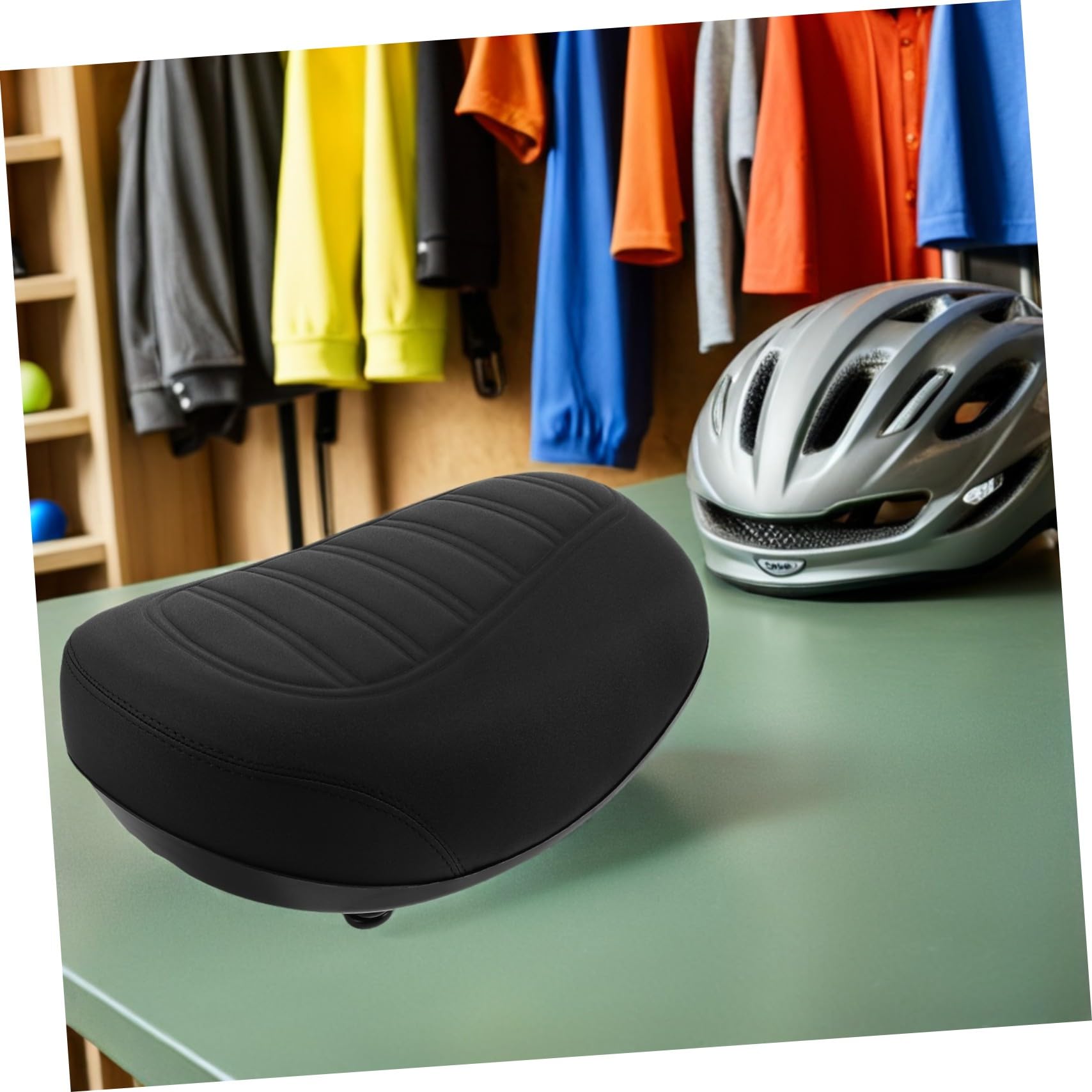 UPKOCH Sella Per Bicicletta e Antiscivolo Cuscino Imbottito Per Comfort Migliorato Compatibile Monopattini Elettrici e Biciclette Tradizionali