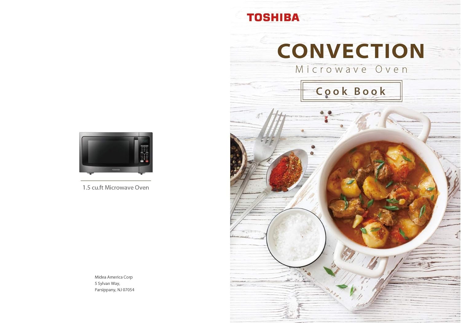 Microwave Cookbook Easy Recipes Ⅱ For Toshiba Convection Microwave