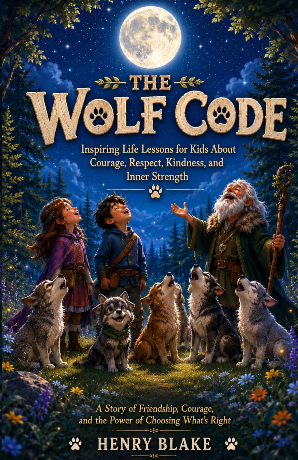 The Wolf Code Book for Kids: Inspiring Life Lessons for Kids About Courage, Respect, Kindness, and Inner Strength