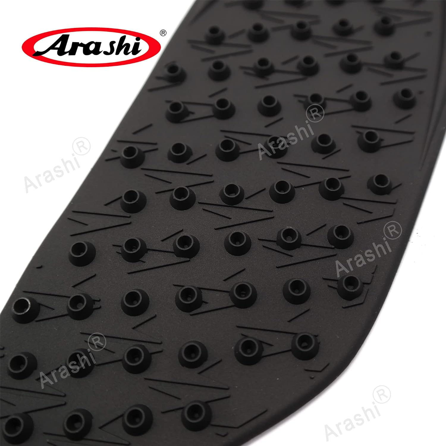 Arashi Black Gas Fuel Tank Side Pads Protector Knee Grip Traction for Yamaha YZF R6 2006-2007