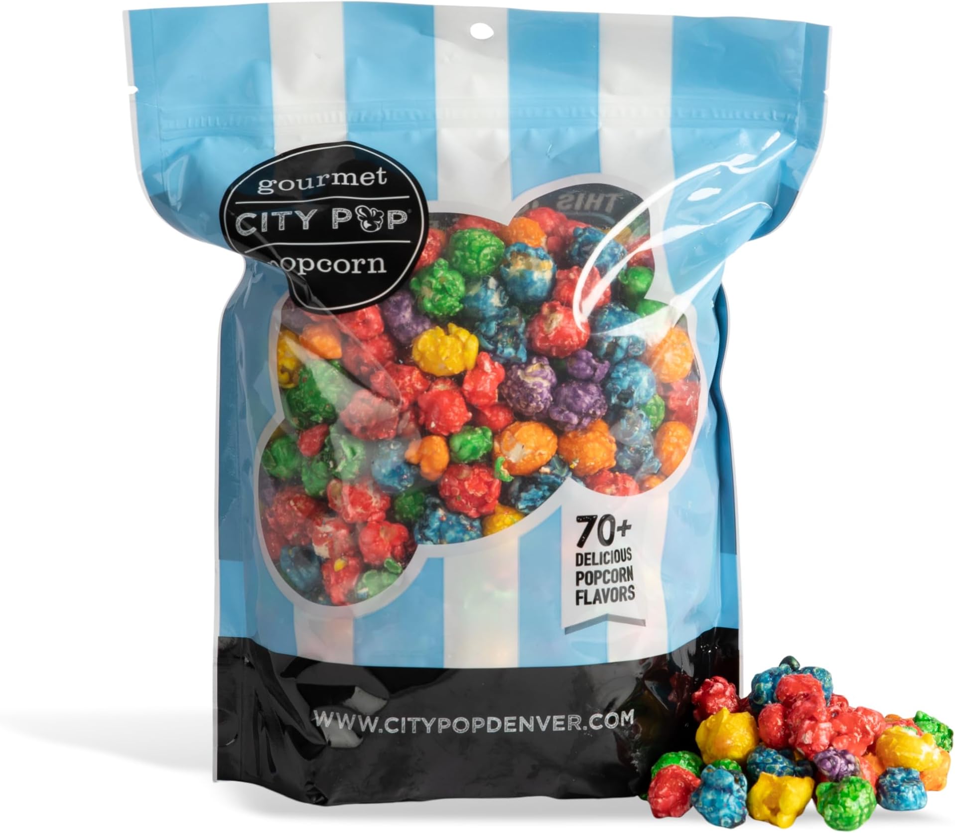Cornfetti Gourmet Popcorn | 11 Cups Total | Made From Scratch, Made in USA, & GMO-Free | Great as a Snack, Gift, Thank You, & Movie Night - (20oz Total)