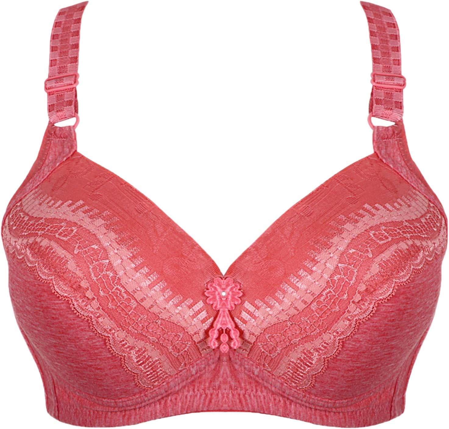 Lauvery 518 Women S Wire Free Bra Fashion Printed Bra Wire Free Underwear One Piece Bra Everyday Underwear Beige 40e At Amazon Women S Clothing Store