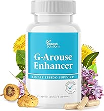 G-Arouse Enhancer for Female | Libido Booster for Women | Fast Acting Formula w/Horny Goat Weed, Maca Root, Tongkat Ali & Tribulus | Female Libido Booster for Energy, 60 Capsules