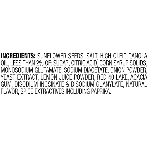 Miniatura 6 de BIGS Semillas de girasol, aptas para dieta cetogénica, bolsas de 5.35 onzas (paquete de 2) (Takis Fuego)
