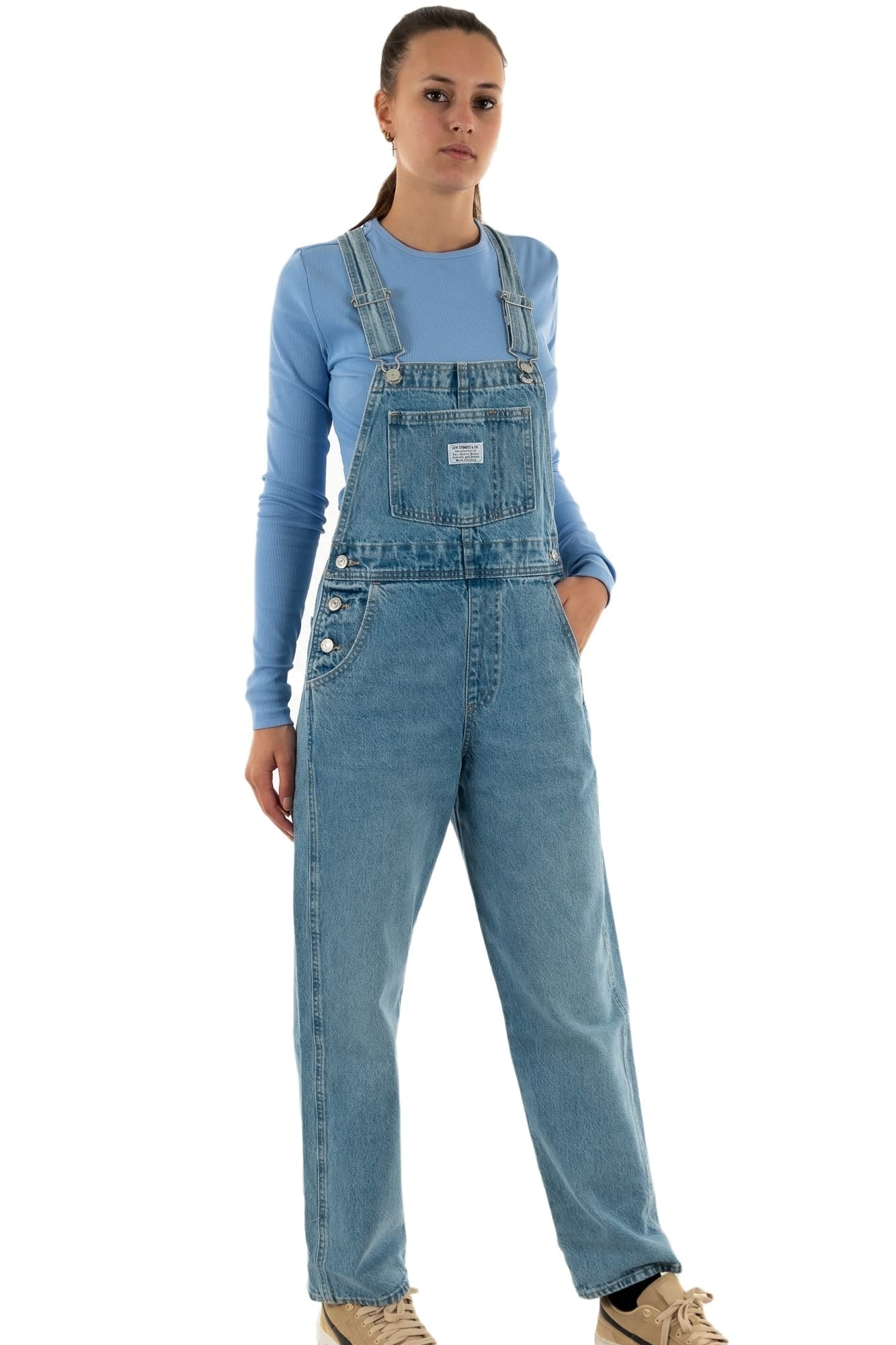 Levi's Damskie kombinezony w stylu vintage, Z6765 Light Indigo, L