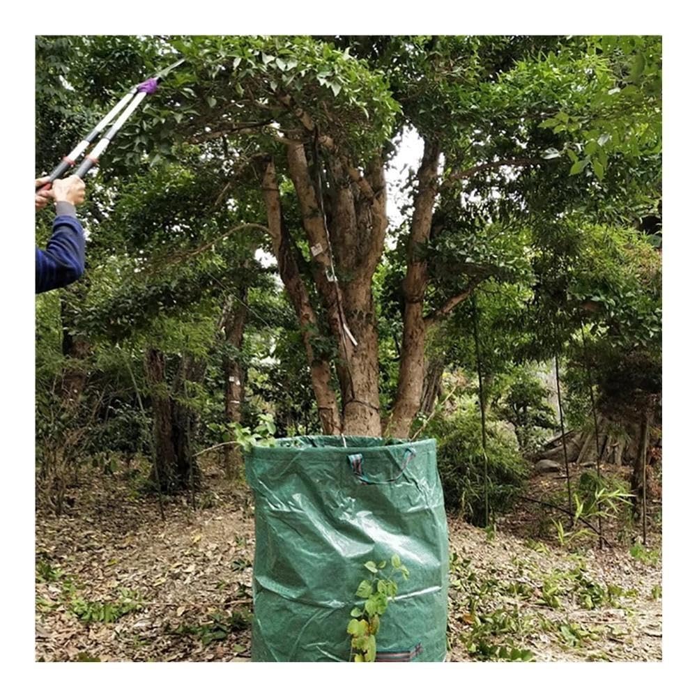Sacco for foglie da giardino Sacco for rifiuti da giardino esterno for la raccolta di detriti di pulizia del giardino(272L D67x H76cm)