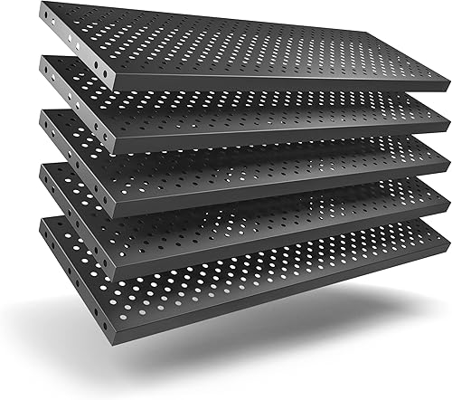 pamo Estantes de metal negro para riel de ropa de tubería industrial, estante de ropa montado en la pared compatible con todos los productos,