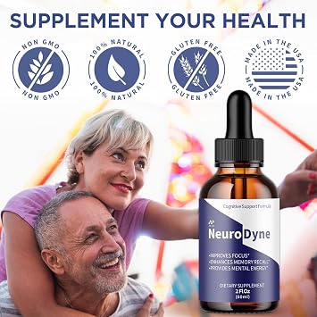 Neurodyne Drops, Official Neurodyne Supplement Formula Drops (30 Servings)