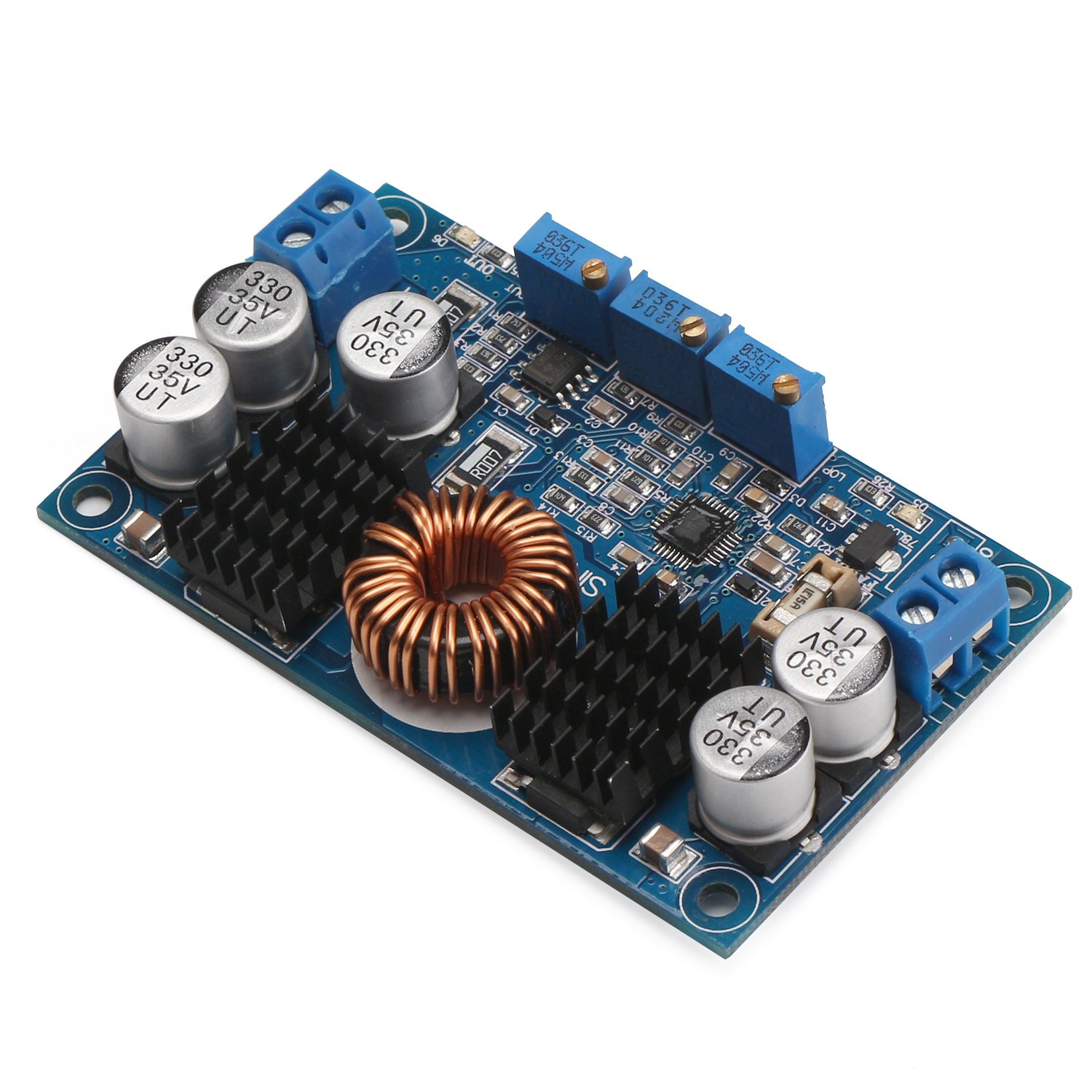 Buy DROK® DC Buck Boost Converter Module Power Supply 80W 12V 24V Voltage Regulator Input 532V